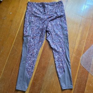 Athleta Rainer printed mesh leggings